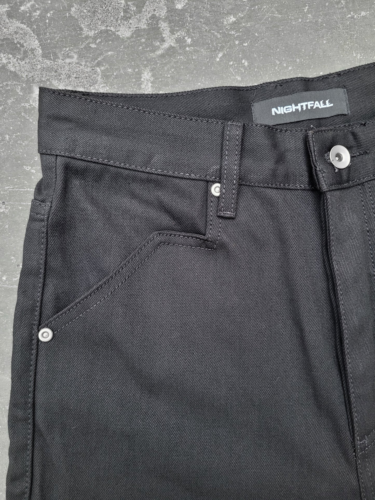 ***RIVET DEFECT PAIRS*** TENEBRIS DENIM