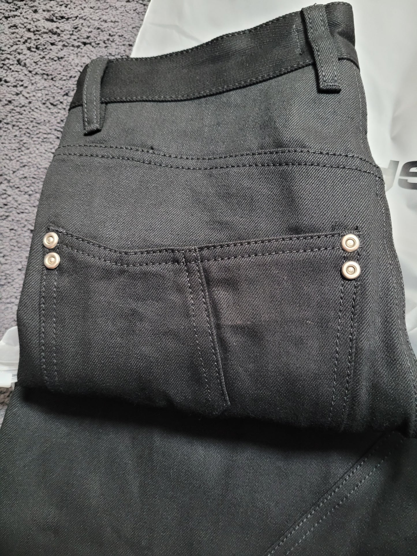 ***RIVET DEFECT PAIRS*** TENEBRIS DENIM