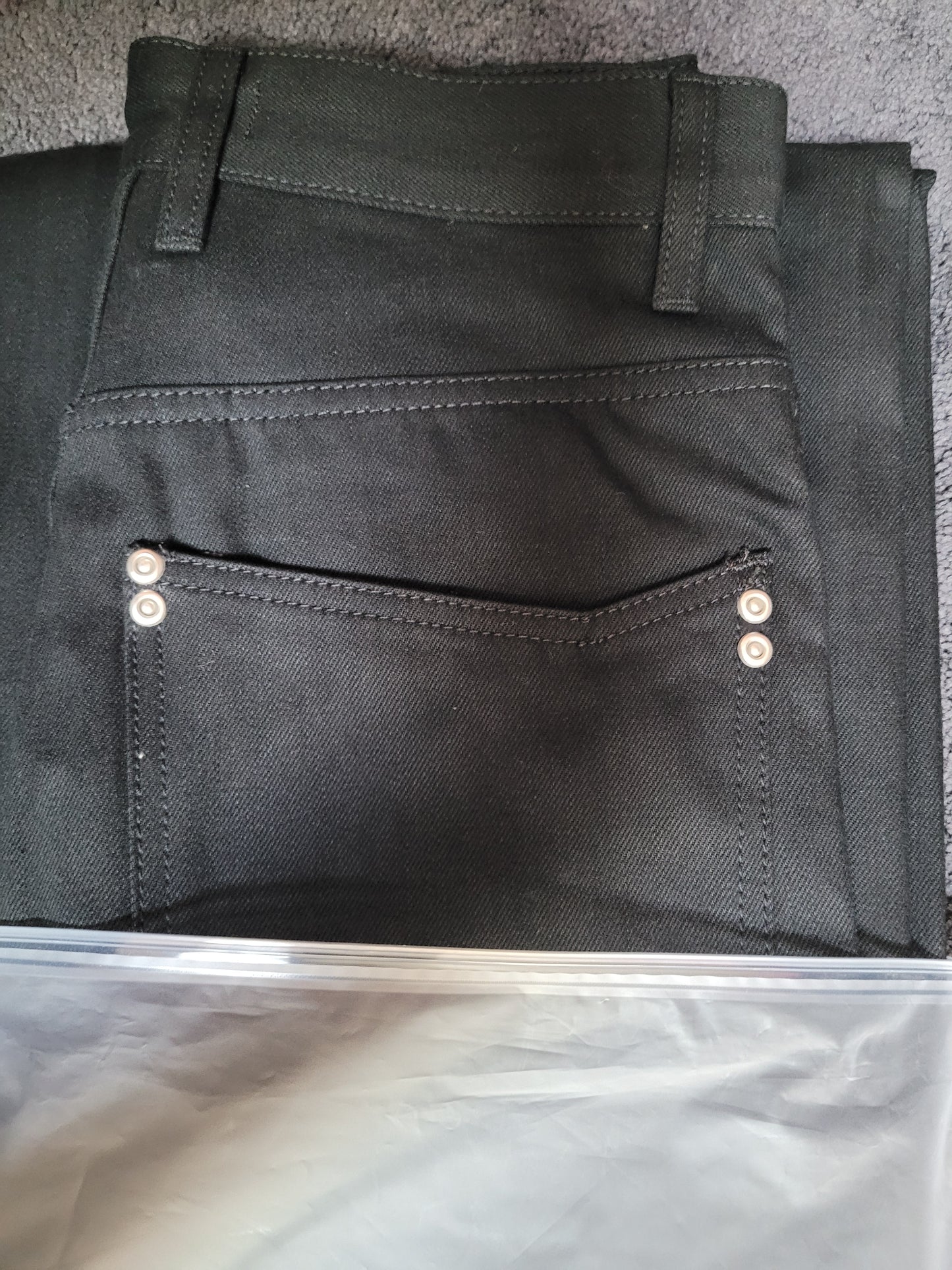 ***RIVET DEFECT PAIRS*** TENEBRIS DENIM