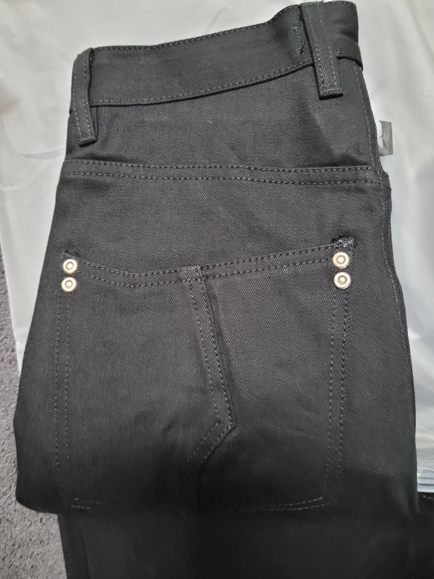 ***RIVET DEFECT PAIRS*** TENEBRIS DENIM