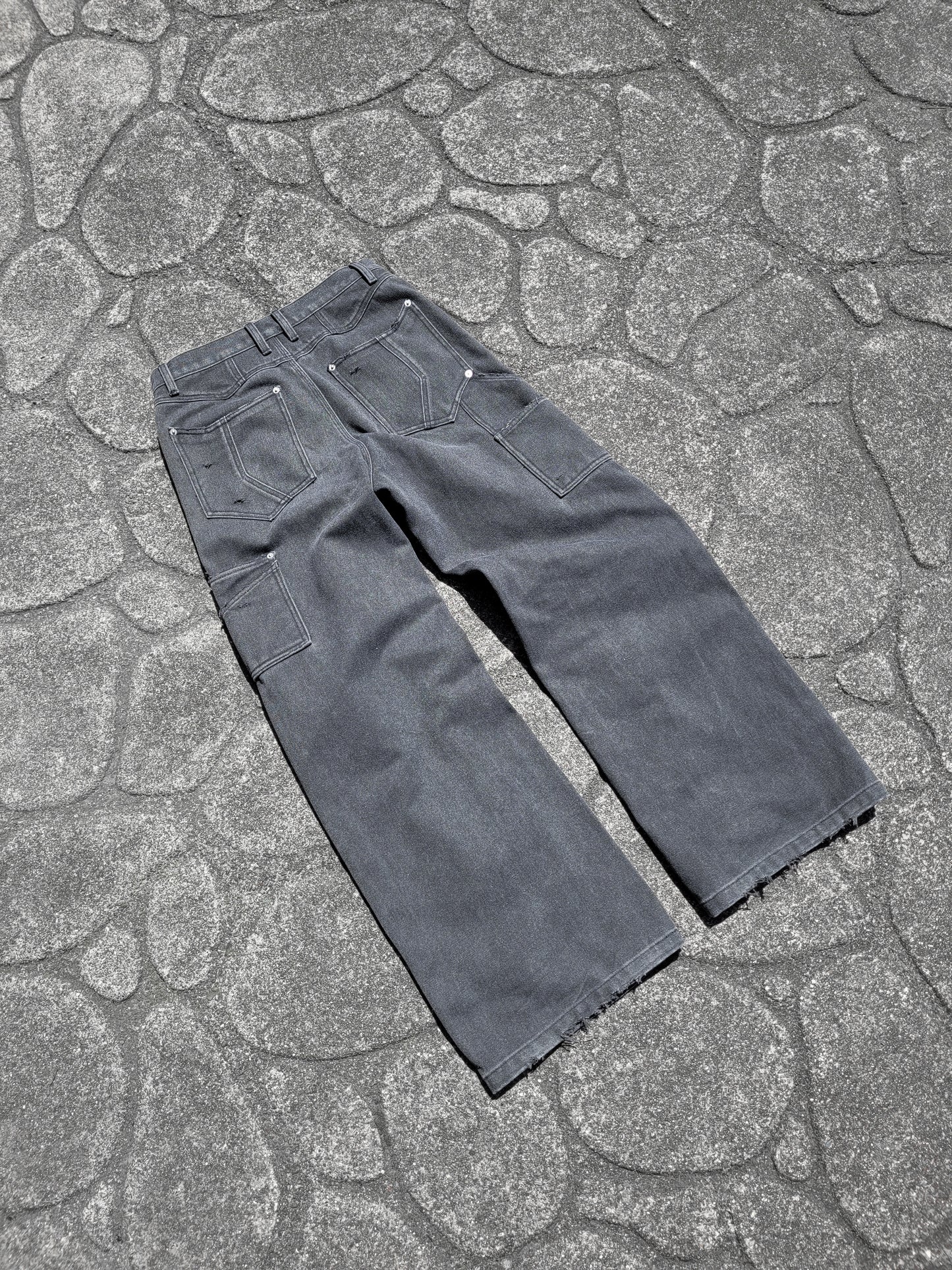 Ash Double Knees - Distressed