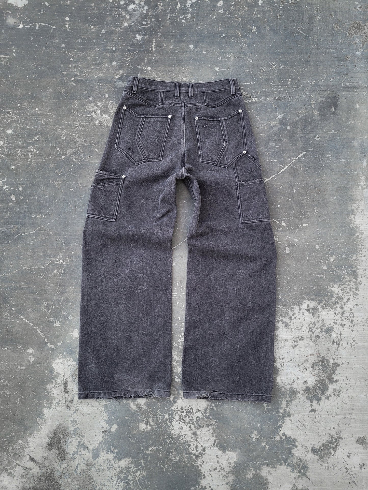 Ash Double Knees - Distressed